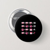 Valentines Day Order Of Operations Valentines Math Button (Vorne & Hinten)