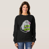 Valentine's Day Outfit Ghosting Anti Valentine's D Sweatshirt (Vorne ganz)