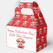 Valentine's Day Party Classroom Set Custom Text Geschenkschachtel (Vorderseite)