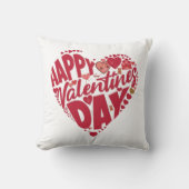 Valentine's Day Pillow Kissen (Vorderseite)