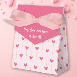 Valentine's Day Pink Hearts Fevor Box Geschenkschachtel