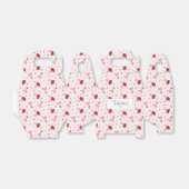 Valentine's Day Pink & Red Heart Lollipop Suckers Geschenkschachtel (Ungefaltet)