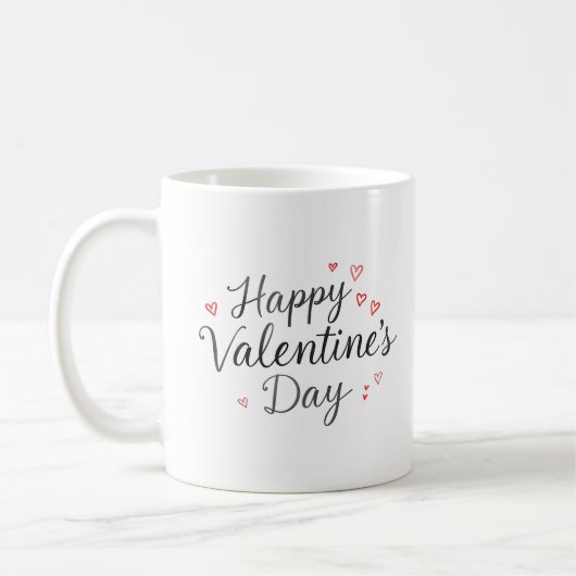 Valentine's Day Polka Radio Mug Kaffeetasse (Links)