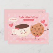 Valentine's Day Postcard Postkarte (Vorne/Hinten)