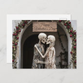 Valentine's Day Postkarte (Vorne/Hinten)