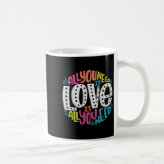 Valentine's Day Product - All You Need Is Love  Kaffeetasse (Rechts)