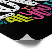 Valentine's Day Product - All You Need Is Love  Poster (Ecke)