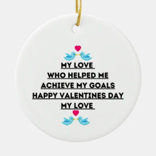 Valentine's day quotes Love quotes   Keramik Ornament