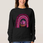 Valentine's Day Rainbow Leopard Sweet Rainbow_3 Sweatshirt (Vorderseite)
