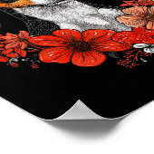 Valentine's Day Rat Terrier Dog  Poster (Ecke)