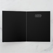 VALENTINE'S DAY Retro 1950s bearbeitbare Faltkarte Karte (Innenseite)