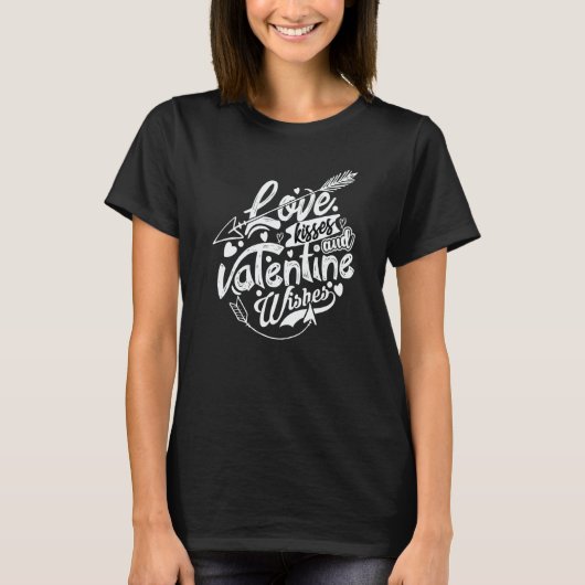 Valentines Day Rex Riding Monster Truck Toddler Bo T-Shirt (Vorderseite)