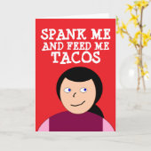 VALENTINE'S DAY ROMANTIC FUNNY HUSBAND GREETING KARTE (Gelbe Blume)