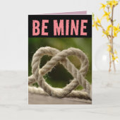 VALENTINE'S DAY ROPES KARTEN FÜR EHEFRAU VERLOBTE (Gelbe Blume)