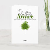 Valentine's Day | Rose Karte (Rückseite)