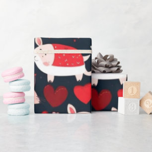 Valentine's Day Rotherherts Wrapping Paper Geschenkpapier