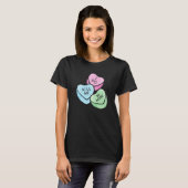 Valentine's Day Saying Hearts T-Shirt (Vorne ganz)