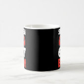 Valentines Day Six Seven Bruh 67 Meme Funny Valent Kaffeetasse (Mittel)