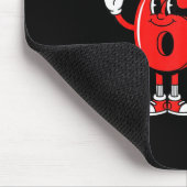 Valentine's Day Six Seven Hearts 6 7 Meme Gen Alph Mousepad (Ecke)