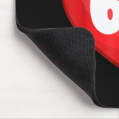 Valentine's Day Six Seven Hearts 6 7 Meme Gen Alph Mousepad (Ecke)