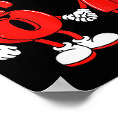 Valentine's Day Six Seven Hearts 6 7 Meme Gen Alph Poster (Ecke)