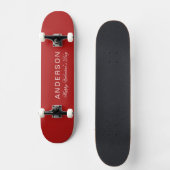 Valentines Day Skateboard for Festive Holiday Joy (Vorderseite)