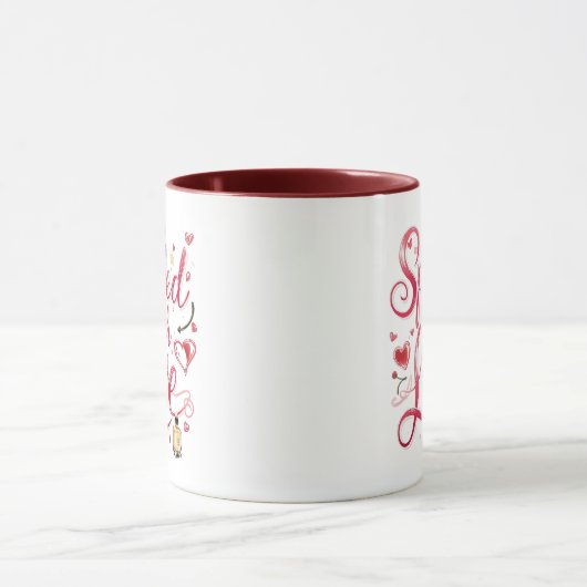 Valentine's Day "Spoiled with Love" Tasse (Zentrum)