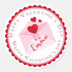Valentine's Day Stickers Goodie Bags
