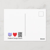 Valentines Day, Sweet Valentine Cust. Postcard Postkarte (Rückseite)