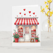 Valentines Day Sweetheart Card Karte (Gelbe Blume)
