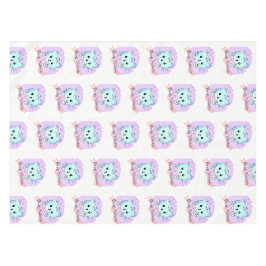 Valentine's Day Tablecloth Be my Valentine Tischdecke (Vorderseite (Horizontal))