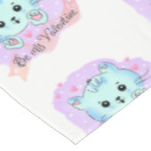 Valentine's Day Tablecloth Be my Valentine Tischdecke (Schrägansicht)