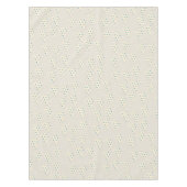 Valentine's Day Tablecloth Beige Punkt Herz Tischdecke (Vorderseite)