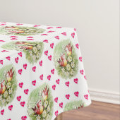 Valentine's Day Tablecloth Bird Vintag Tischdecke (Beispiel)
