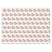 Valentine's Day Tablecloth Cook Love Red Hearts Tischdecke (Vorderseite (Horizontal))