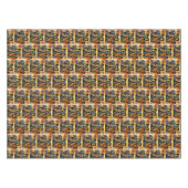 Valentine's Day Tablecloth Dog Red Hearts Tischdecke (Vorderseite (Horizontal))