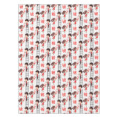 Valentine's Day Tablecloth Love Red Hearts  Tischdecke (Vorderseite)