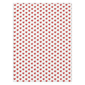 Valentine's Day Tablecloth Red Hearts  Tischdecke (Vorderseite)