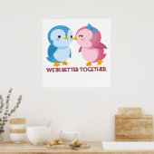 Valentine's day Theme Design Poster (Küche)