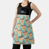 Valentine's Day Theme Herz Pizza Muster Schürze (InSitu)