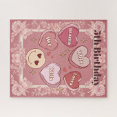 Valentine's Day This Mama Loves Her Kids Birthday Puzzle (Horizontal)