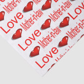 Valentine's Day Tissue Paper Liebe Mutter im Recht Seidenpapier (Ausschnitt)