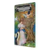 VALENTINE'S DAY ~ Vintages Kunstwerk ~ Mini Klemmbrett (Gewinkelt2)