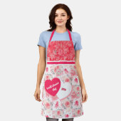 Valentine's Day World's Greatest Chef, MOM Apron Schürze (Getragen)