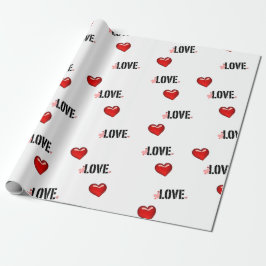 Valentine's Day Wrapping Paper Roll Geschenkpapier