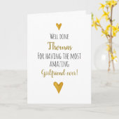 Valentines Day, you have best ever funny Karte (Gelbe Blume)