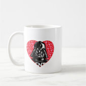 Valentines Day You Will Be My Valentine Kaffeetasse (Links)