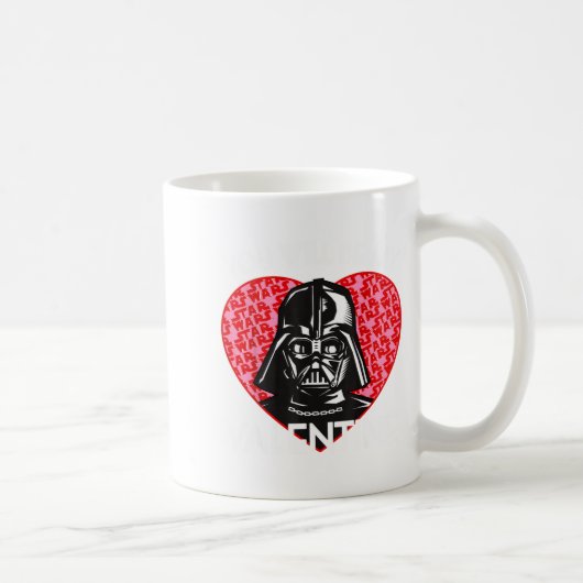 Valentines Day You Will Be My Valentine Kaffeetasse (Rechts)