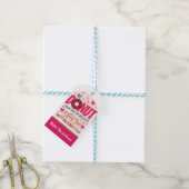 Valentines Donut Gift Tag Geschenkanhänger (Mit Garn)