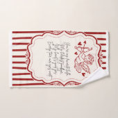 Valentines einzigartiger Stil von Sommer Hamilton Handtuch (Handtuch)
